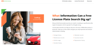 VINNumberLookup Review: Best for VIN Check Reports for Used Cars