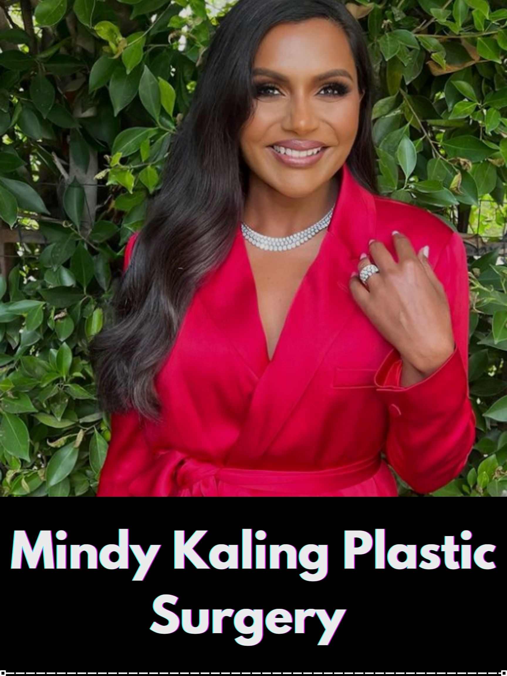 Truth Behind Mindy Kaling Plastic Surgery