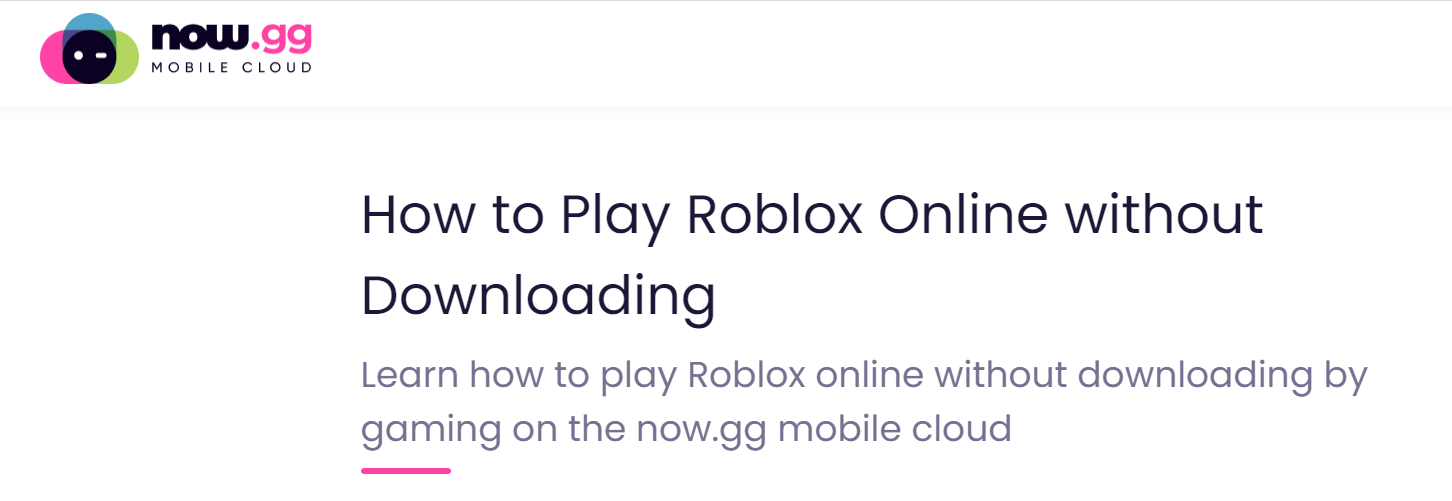 Now.gg Roblox: How To Play Them?